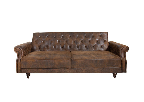 Diivanvoodi MAISON BELLE II antiikpruun, 220x95xH88 cm