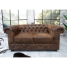 Diivan CHESTERFIELD antiikpruun, 150x85xH73 cm
