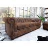 Diivan CHESTERFIELD antiikpruun, 205x85xH73 cm