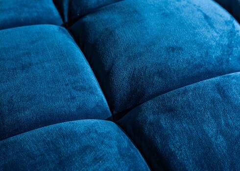 Diivan VELVET tumesinine, 225x95xH90 cm