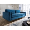 Diivan VELVET tumesinine, 225x95xH90 cm