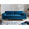 Diivan VELVET tumesinine, 225x95xH90 cm
