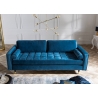 Diivan VELVET tumesinine, 225x95xH90 cm