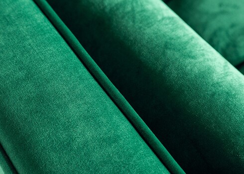 Diivan VELVET smaragdroheline, 225x95xH90 cm