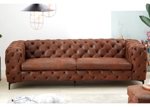 Diivan MODERN BAROQUE antiikpruun, 240x97xH73 cm