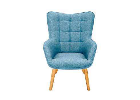 Tugitool SCANDINAVIA helesinine, 72x80xH97 cm