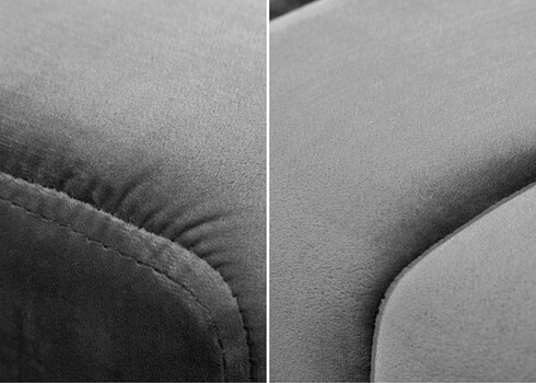 Pink PETIT BEAUTE hõbehall, 108x40x40 cm