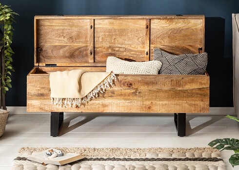 Pink FACTORY LOFT mango, 115x35xH47 cm