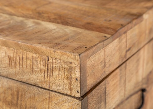 Pink FACTORY LOFT mango, 115x35xH47 cm