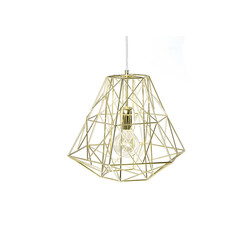 Rippvalgusti Cage S kuldne, 36x36xH30 cm