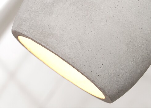 Rippvalgusti CEMENT betoonhall, 70x12xH145 cm