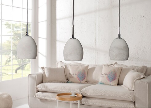 Rippvalgusti CEMENT betoonhall, 70x12xH145 cm