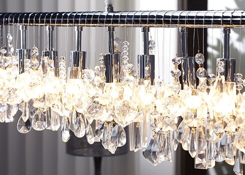 Rippvalgusti DIAMONDS klaar, 120x?xH? cm