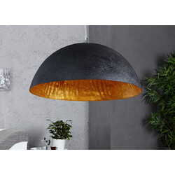 Rippvalgusti GLOW must / kuld, 50x50xH25 cm