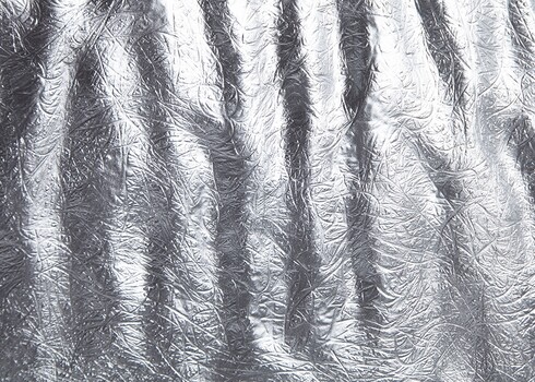 Rippvalgusti GLOW valge / hõbe, 70x70xH30 cm