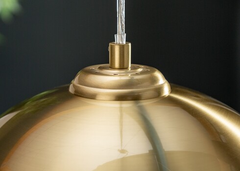 Rippvalgusti GOLDEN BALL kuldne, 30x30xH22 cm