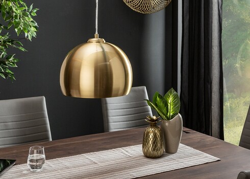 Rippvalgusti GOLDEN BALL kuldne, 30x30xH22 cm