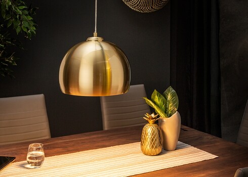 Rippvalgusti GOLDEN BALL kuldne, 30x30xH22 cm