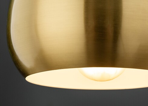 Rippvalgusti GOLDEN BALL kuldne, 56x18xH14 cm