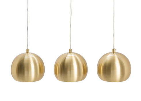 Rippvalgusti GOLDEN BALL kuldne, 56x18xH14 cm