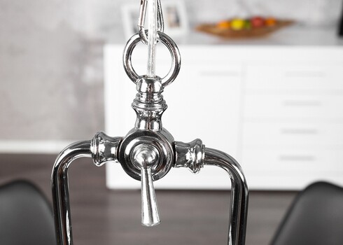 Rippvalgusti INDUSTRIAL kroom, 45x45xH45 cm