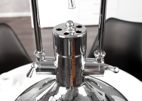 Rippvalgusti INDUSTRIAL kroom, 45x45xH45 cm