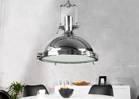 Rippvalgusti INDUSTRIAL kroom, 45x45xH45 cm