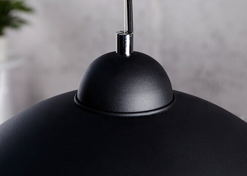 Rippvalgusti STUDIO must / kuldne, 55x55xH35 cm