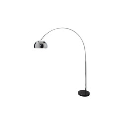 Põrandavalgusti BIG BOW hõbe, 150-160xH170-210 cm