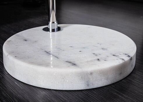 Põrandavalgusti BIG BOW hõbe, 150-160xH170-210 cm