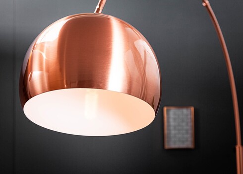 Põrandavalgusti BIG BOW vask, 150-160xH170-210 cm