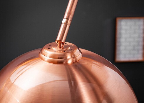 Põrandavalgusti BIG BOW vask, 150-160xH170-210 cm