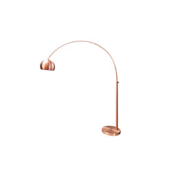 Põrandavalgusti BIG BOW vask, 150-160xH170-210 cm