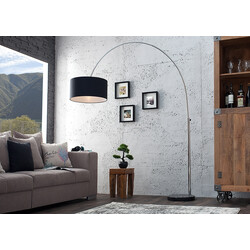 Põrandavalgusti BIG BOW must, 170-180xH170-200 cm