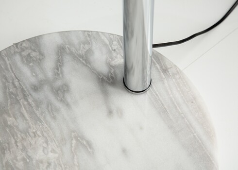 Põrandavalgusti BIG BOW valge, 170-180xH170-200 cm