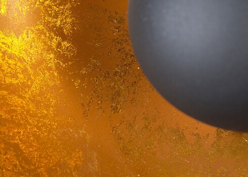 Põrandavalgusti STUDIO must / kuldne, 55x55xH160 cm