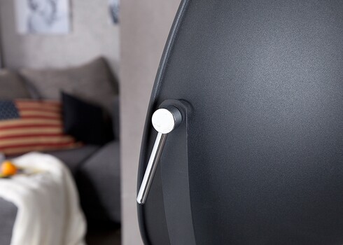 Põrandavalgusti STUDIO must / kuldne, 55x55xH160 cm