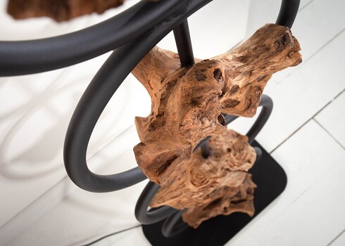 Põrandavalgusti ELEMENTS must, 55x21xH147 cm