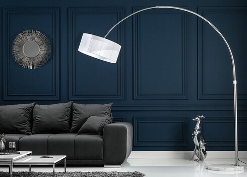 Põrandavalgusti EXTENSO valge, 230x45xH225 cm