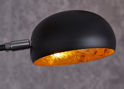 Põrandavalgusti FIVE LIGHTS must, 150xH205 cm