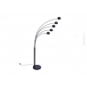 Põrandavalgusti FIVE LIGHTS must, 150xH205 cm