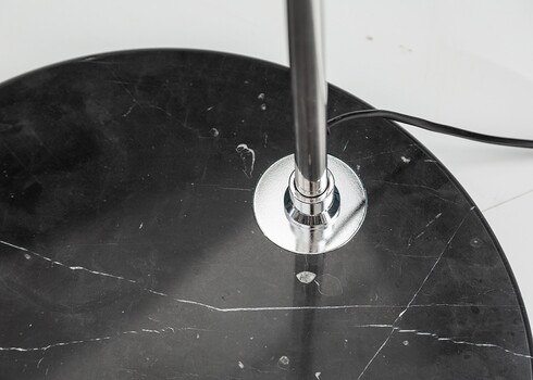 Põrandavalgusti FORMA must / kuldne, 195x46xH215 cm