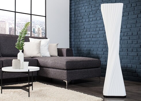 Põrandavalgusti HARMONY valge, 25x25xH120 cm