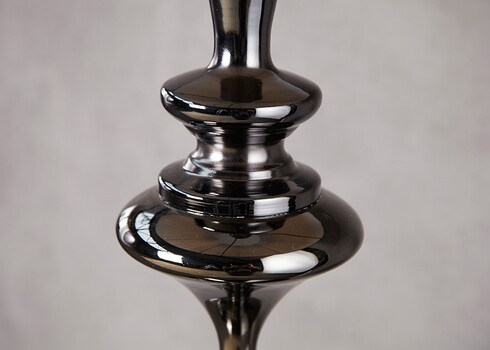 Põrandavalgusti LUCIE must, 40x40xH160 cm