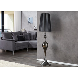 Põrandavalgusti LUCIE must, 40x40xH160 cm