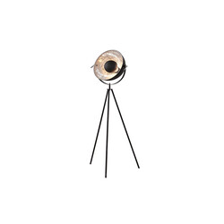 Põrandavalgusti STUDIO must / hõbe, 65x65xH145 cm