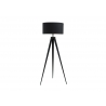 Põrandavalgusti TRIPOD must / pruun, D60xH155 cm