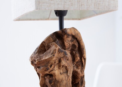 Lauavalgusto HYPNOTIC pruun / valge, 15x15xH45 cm