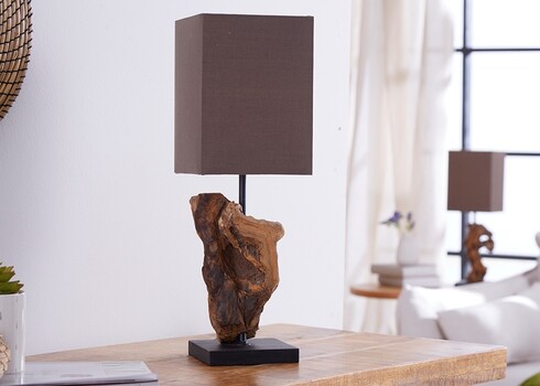 Lauavalgusti HYPNOTIC pruun, 15x15xH45 cm