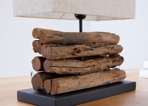 Lauavalgusti PERIFERE pruun / beež, 35x15xH40 cm